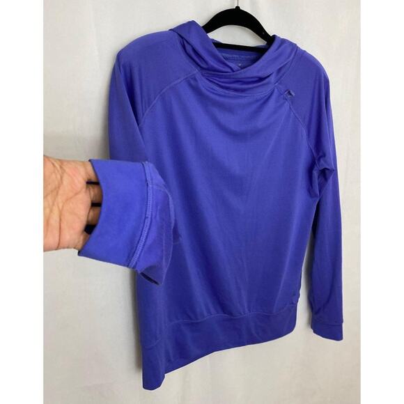 Colosseum Purple Workout Athleisure Relaxed Fit Hoodie Medium - Picture 2 of 10